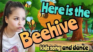 Here is the Beehive  Kids Dance  Songs for kids [upl. by Llerret]