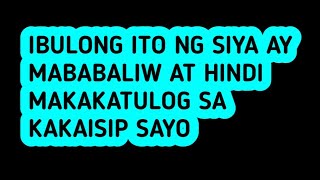 SIYA AY MABABALIW AT HINDI MAKAKATULOG SA KAKAISIP SAYO [upl. by Azilef]