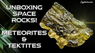 💎Unboxing Meteorites amp Tektites from eBay  Mineral amp Rockcollection💎 [upl. by Mapel]