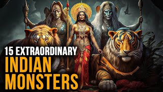 15 Mythical Creatures and Monsters with Extraordinary Powers  Indian Mythology [upl. by Bakerman240]