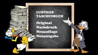 Lustiges Taschenbuch  Original Nachdruck Neuauflage [upl. by Hump48]