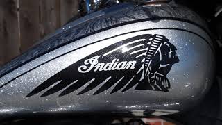 2018 Indian Motorcycle Chieftain Elite Black Hills Silver w Marble Accents [upl. by Sivel664]