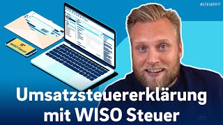 Umsatzsteuererklärung mit WISO Steuer  WISO Steuer Tutorial zur Steuererklärung 2024 [upl. by Alakim16]