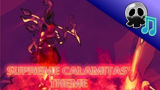 Terraria Calamity Mod Music  quotStained Brutal Calamityquot  Theme of Supreme Calamitas [upl. by Vrablik]