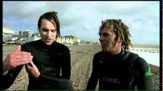 Worthing Pier Kitesurf Jump BBC News Coverage [upl. by Nassir]