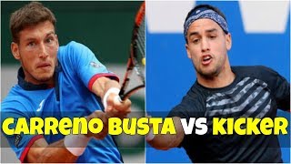 Pablo Carreno Busta vs Nicolas Kicker  2R Estoril 2018 Highlights [upl. by Tolecnal]