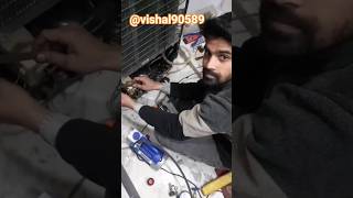 fridge mein gas chargingr600gas charge singal door fridge gas charge viral shortsviral reel [upl. by Ernaldus]