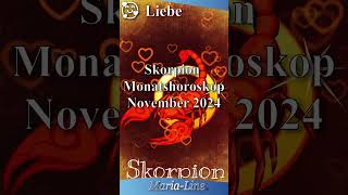 Skorpion LIEBE ❤️ Horoskop November 2024 [upl. by Rae]