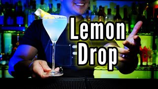 🍋 Cocktail Lemon Drop ⭐️ short La BEBIDA  facil con Vodka [upl. by Nilats]