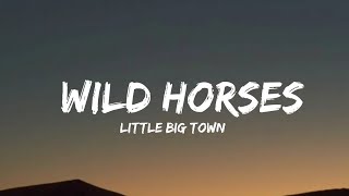 Little Big Town  Wild Horses lyrics [upl. by Nyvek]