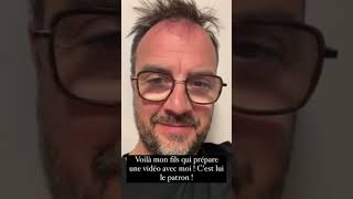 Jarry  Voilà mon fils qui prépare une vidéo avec moi  Cest lui le patron [upl. by Dloreg]