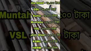 today BSRM steel rod price in Bangladesh bsrm shorts aks pubg hellogulfshort [upl. by Anitnauq588]