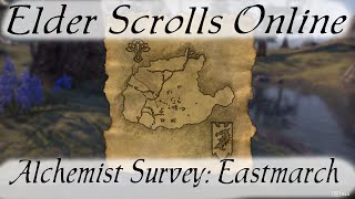 Alchemist Survey Eastmarch Elder Scrolls Online [upl. by Akinna333]