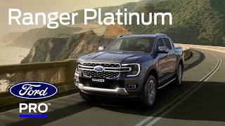 A New Level of Luxury  AllNew Ranger Platinum from Ford Pro [upl. by Nedla221]