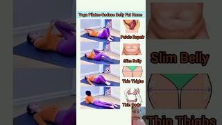 Yoga Pilates Reduce Belly Fat part 240yoga weightloss bellyfatloss shorts [upl. by Laenaj]