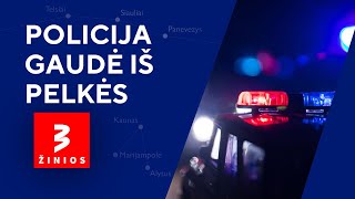 Gaudynės prie Vilniaus ginkluoti vogtu automobiliu ir su narkotikais [upl. by Furnary975]