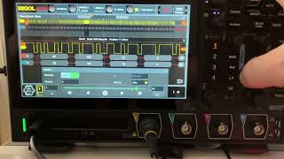 Rigol DHO924s vs ds1054z while using memory capture AND serial decode [upl. by Airalednac]