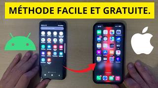 Transférer TOUTES vos Données dAndroid à iPhone 🤩  Tutoriel Facile [upl. by Marlie]