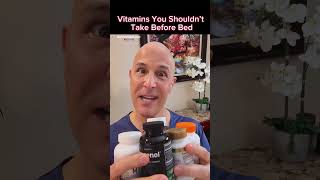 Vitamins You Should Not Take Before Bed Dr Mandell [upl. by Vinny275]