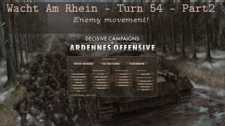 Decisive Campaigns  Ardennes Offensive  Wacht Am Rhein  29 Dec 1944  Turn 54  Part 2 [upl. by Anuayek]