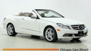 Chicago Cars Direct Presents A 2011 MercedesBenz E350 Cabriolet in High Definition [upl. by Hinze252]