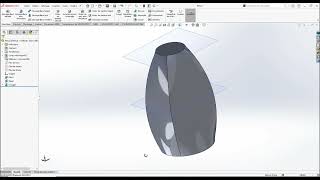 SOLIDWORKS Fonction BossageBase lissé [upl. by Tsirhc271]