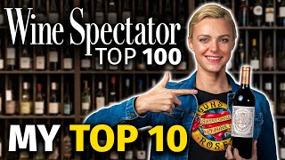 WINE SPECTATOR Top 100 My Top 10 Wines amp 3 Disappointments [upl. by Nueoras]