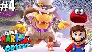 NO ME ESPERABA ESTO  👊💥  Super Mario Odyssey 4  En Español por ZetaSSJ [upl. by Ellecrad441]