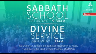 Sabbath 14th September 2024  Morning Service [upl. by Acissej181]