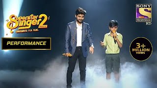 Salman ने किया इस Contestant के साथ Perform  Superstar Singer Season 2 [upl. by Drofla]