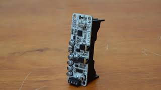 Stereo 5W Bluetooth 50 Audio Amplifier Board with Holder for 1pc 26650 Lithium Battery BDM1 [upl. by Oizirbaf449]