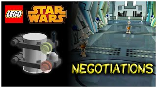 LEGO Star Wars The Video Game  NEGOTIATIONS  Minikits [upl. by Wendelina]