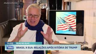 BRASIL X EUA RELAÇÕES APÓS VITÓRIA DE TRUMP [upl. by Bass]