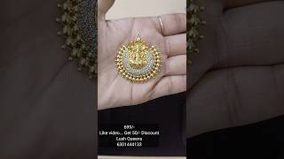 Gold replica ocket  One gram gold locket  One gram gold jewellery online shopping  Lush Queens [upl. by Sible]