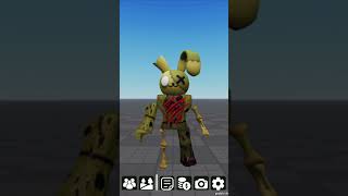 Springtrap did the boogie down dance fnaf roblox [upl. by Allesor]