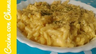 Macarrones con queso al estilo americano  recetas con 3 ingredientes  Recetas en 1 minuto [upl. by Routh]