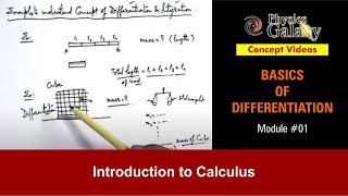 Class 11 Physics  Basics of Differentiation  1 Introduction to Calculus  For JEE amp NEET [upl. by Araes22]