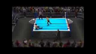 【WWE13】プリンス・デヴィット（with バッド・ラック・ファレ）vs杉浦 貴【PS3】 [upl. by Ellerred]