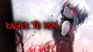 Nightcore Easier To Run  Linkin Park lyrics [upl. by Peckham728]