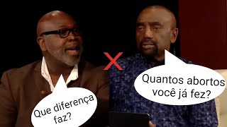 Debate sobre aborto fica tenso médico X pastor [upl. by Hattie325]