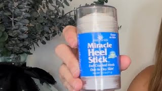 Miracle of Aloe Heel Balm with Pure UltraAloe Aloe Vera Gel Review [upl. by Fagan]