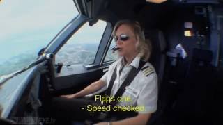 Pilotseyetv  Swiss Airbus A340 Zurich Departure English Subtitles [upl. by Ordnajela]