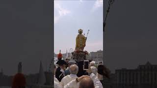 La fête de Saint Nicolas à Bari ou plutôt la « grande fête » est célébrée le 8 mai shortvideo fun [upl. by Lohrman12]