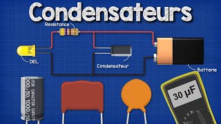 Cest Quoi Un Condensateur  condensateurs [upl. by Oralia]