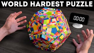 SOLVING THE HARDEST RUBIK’S CUBE IN THE WORLD  EXAMINX 11х11 [upl. by Dracir189]