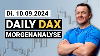 DAX heute wieder mit Abwärtspotenzial  Daily DAX Morgenanalyse am 10092024  Florian Kasischke [upl. by Tamis]