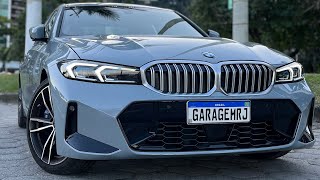 💥NOVO BMW 320i M SPORT 2024 CINZA COM INTERIOR VERMELHO AGORA ENTENDI QUE ESSE CARRO VENDE MUITO [upl. by Nnaylloh201]