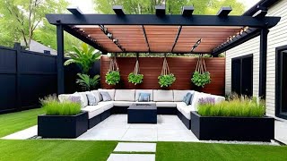 100 Modern Patio Design Ideas 2024 Backyard Garden Landscaping Ideas  Rooftop Garden Pergola Design [upl. by Pickering]