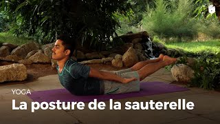 Apprendre la posture de la sauterelle  Salabhasana  Apprendre le Yoga [upl. by Nedrah]