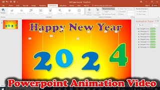 Happy new year 2024 PowerPoint presentation  Happy new year 2024 powerpoint animation video [upl. by Whale]